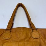 Noonday Rustic Leather Tote Shoulder Bag zipper Photo 7