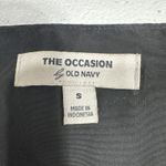 Old Navy The Occasion Cropped Tube Tank Top Sz S Black Smocked Strappy Coquette Photo 6