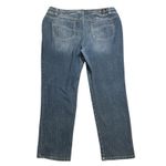 Lane Bryant  Medium Wash Mid-Rise Straight Leg Jeans Zipper Pockets Size 22 Plus Photo 6