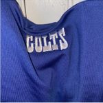 NFL Team Apparel NFL Indianapolis Colts Halter Top Blue Size M Photo 1