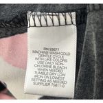 Liz Claiborne Women's Pink Floral Sleeveless Black Shirt Sz PL Business Casual Photo 5