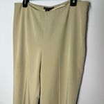 Peace of Cloth Light Khaki Tan High Rise Straight USA Flowy Dress Pants 12 Photo 1
