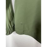 Lululemon  Here To Move Jacket Size 4 Pesto Green Hooded Lightweight Photo 3