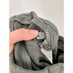 Ulla Johnson Otto Peat Green Tie Waist Stretch Cotton Tapered Jeans NWT Photo 6