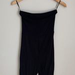 SheIn Bodysuit Biker Romper Strapless Black Xsmall Photo 0