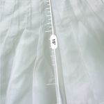 White Pleated high waisted tennis Skirt Photo 2