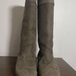 L.L.Bean  Suede Riding Boots Tall Taupe Size 8 Made In Canada Photo 0