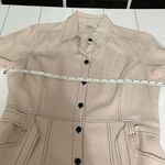 Ambiance Apparel Light Tan Shirt Dress Size 10 Photo 6