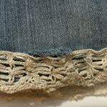 Vintage SASSOON Jeans Ooh La La Bootcut Boogie Lace Trim High Rise Short No Size Blue Size undefined Photo 7