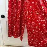 Free People Color Colour My World Jumpsuit Red Floral Beige READ PLEASE Pants Photo 11