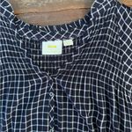 Maeve Anthropologie Sara Button Front Smocked Shirt Dress ~ Size XL ๐งก๐ Photo 7