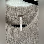 Free People Teddy Sweater Tunic in Silver Clouds sz M nwt Photo 6