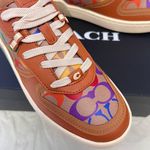 Coach Citysole Court Sneaker In Rainbow Signature Canvas ca264 Photo 5