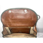 Brahmin Vintage‎ 90's  Crossbody Flap Top Purse Womens Tri Color Leather Bag Photo 8