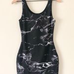 EXPRESS Body Contour Marble Print Scoop Neck Mini Sheath Dress Size S Photo 3