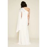 Tadashi Shoji  Columba‎ One Shoulder Gown Sequins Leaf Detail Formal Wear Size 10 Photo 10