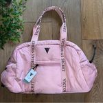 Victoria's Secret VS NWT Orchid Blush Pink Duffle Bag Padded Photo 0