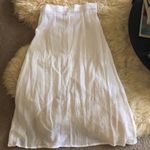 White Button Up Flowy Skirt Size XS Photo 3