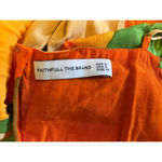 Faithfull the Brand FAITHFUL THE BRAND TEMPIO MIDI DRESS - COSTA SMERALDA PRINT Size 2 Photo 7