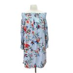 Soprano  Bird Floral Off Shoulder Striped Dress Size XS Photo 13