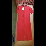 Michael Kors Logo Ribbed Mock MK neck zip size M Photo 6