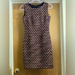 Brooks Brothers Black and Cream Sleeveless Checkered Knit Mini Dress. Size-0 Photo 2