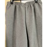 Alfred Dunner Slacks Womens Gray Pull On Tweed Look Size 14 NWT Photo 3