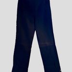 INC International Concepts Black Stretch Pant Asymmetrical Lace Accents Size 2 Photo 0