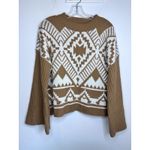 Wrangler  WOMEN'S SOUTHWESTERN SWEATER CREW NECK LONG SLEEVE MUSTARD SIZE MEDIUM Photo 2