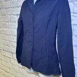 Kerrits Equestrian Competitor Coat Navy Horse Riding Jacket Stretch Small Photo 4
