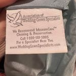 Lynn Lugo 100% Silk Blue Strapless Mini Slip Dress Size 6 Photo 4