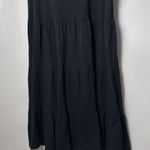 J Crew Women's Tiered Dress Black Broken Photo 6