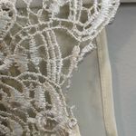 Lace sheer tank top White Size M Photo 8