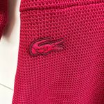 Lacoste  Women’s 36 Maroon Long Sleeve Dress Photo 1