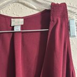 A New Day  Mini Dress in Burgundy with Flattering Fit Photo 5
