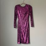 Dress the Population NWT  Natalie Sequin Long Sleeve Body-Con Midi Dress Sz S♟️ Photo 2