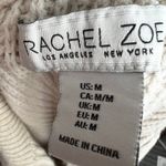 Rachel Zoe Cream Sweater Vest Cottagecore Preppy Academia‎ Minimalist Retro Medium Photo 3