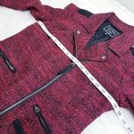 Lucky Brand  Tweed Multi Zip Pockets Jacket Photo 5