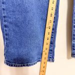 ZARA  High Waisted Wide Leg Denim Jeans Medium Wash Belted Size 0 Photo 10