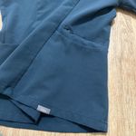 FIGS  | Women's Technical Collection Inala Dark Harbor V Neck Slim Scrub Top, XS Photo 4