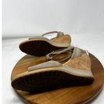 Timberland Sandals EARTHKEEPERS Maeslin Tan Leather Cork Wedge Sandals Size 10 Photo 7