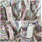 For Love & Lemons  Victorias Secret Satin Butterflies Floral Corset Slip Dress Photo 13