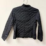 Weekend Max Mara Quilted Long Sleeve Full Zip Jacket Black Women's Size US 6 Photo 3