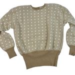 Liz Claiborne Vintage Wool Houndstooth Sweater Photo 0