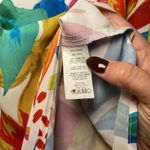 Show Me Your Mumu  Multicolor Poncho Tunic Oversized Top Tropical Women's Medium Photo 6