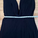 Anthropologie  Yellow Bird Black Sleeveless Accordion Knit Sweater Small Photo 5