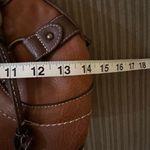 BORN Kinnewick Womens Faux Leather Convertible Satchel Handbag Brown Photo 9