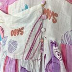 Sabo Skirt SABO Micah Wrap Dress Surfing Scarf Short Sleeve Mini size Us 4 Photo 5