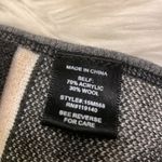 Double Zero wool blend cowl neck poncho sweater M Photo 4