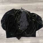 Victoria's Secret VS PINK Dark Green Velour Hoodie Size Small Photo 3